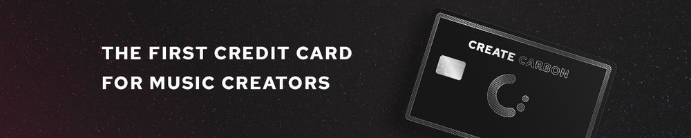 Create Music Group Introduces Create Carbon, the First Credit Card for Artists and Creators