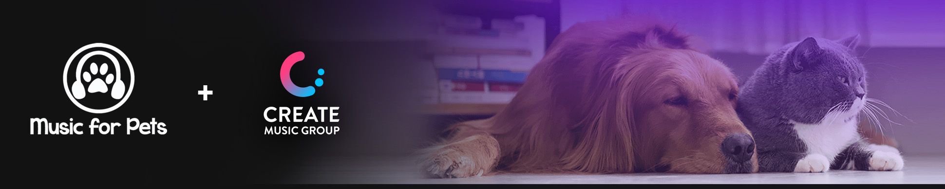 Create Music Group Acquires Music For Pets, Music Company that Provides Music Tailored for Dogs and Cats